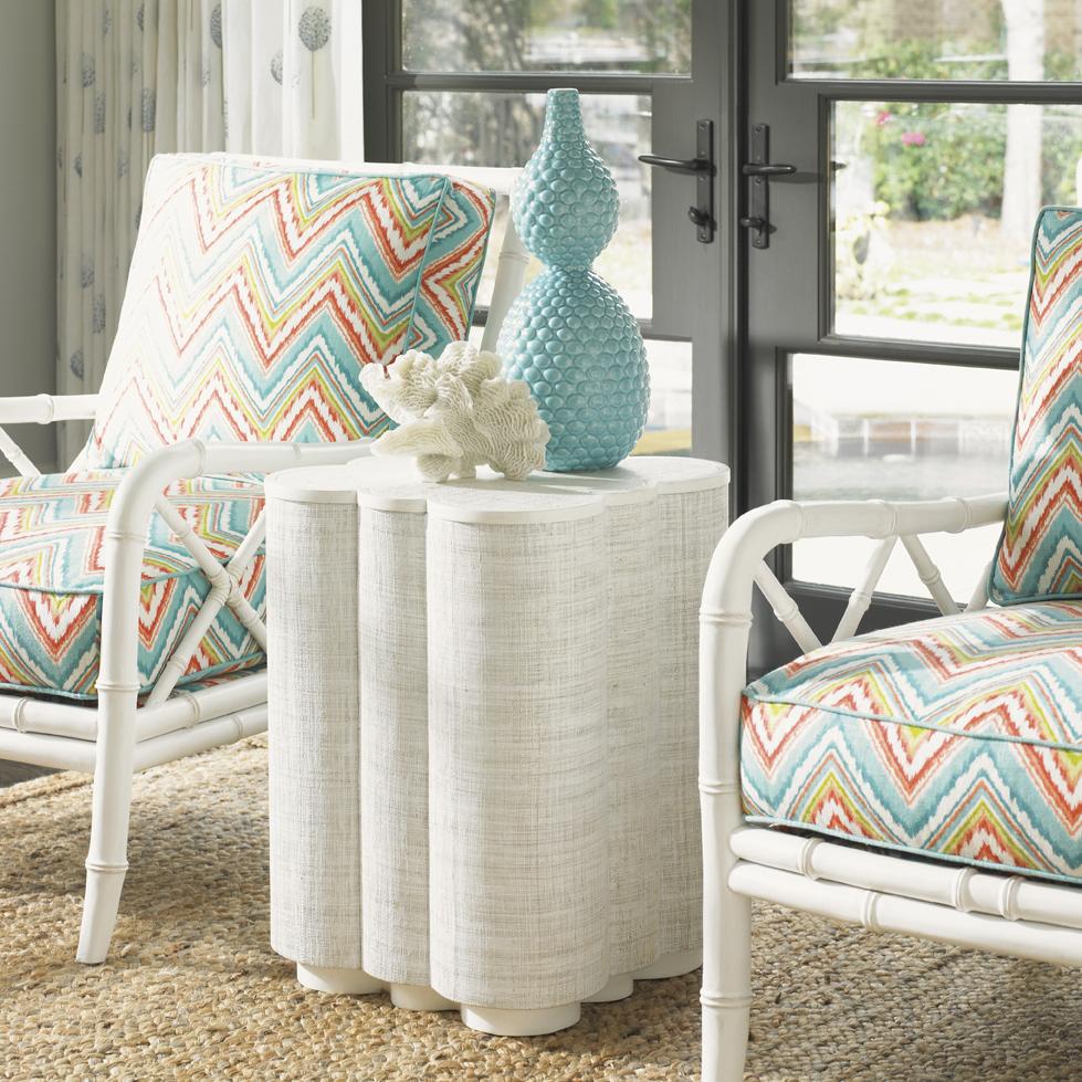 Tommy Bahama Home Ivory Key 543954 Quatrefoil Shaped Spar Point